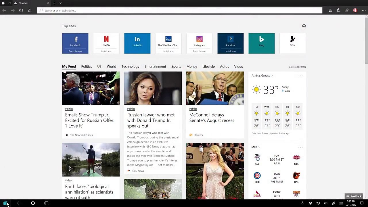 GNOME Shell appOverview Vs Windows 10 AppOverview entering animations