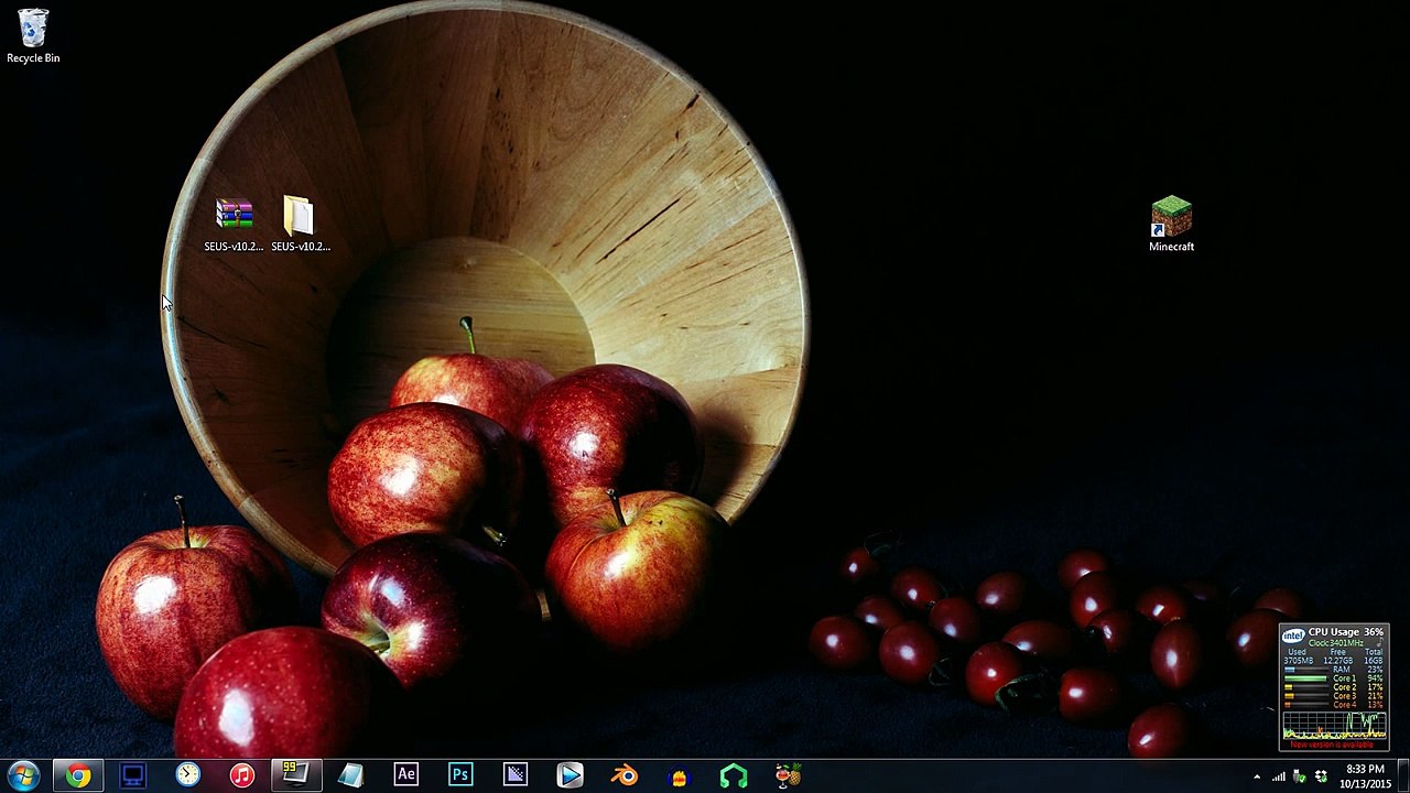 Minecraft Shader Tutorial - How To  Haze (SEUS V10.2 Prev. 1)   60fps
