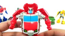 Transformers Animated KO Mini Optimus Prime Bumblebee Megatron 8 Vehicles Robot Car Toys