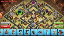 Sweet Th11 War Base! [Build   Replays] | The Reor | Clash Of Clans (CoC)