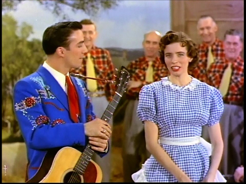 JUNE CARTER & FARON YOUNG - 1956 - Comedy Routine
