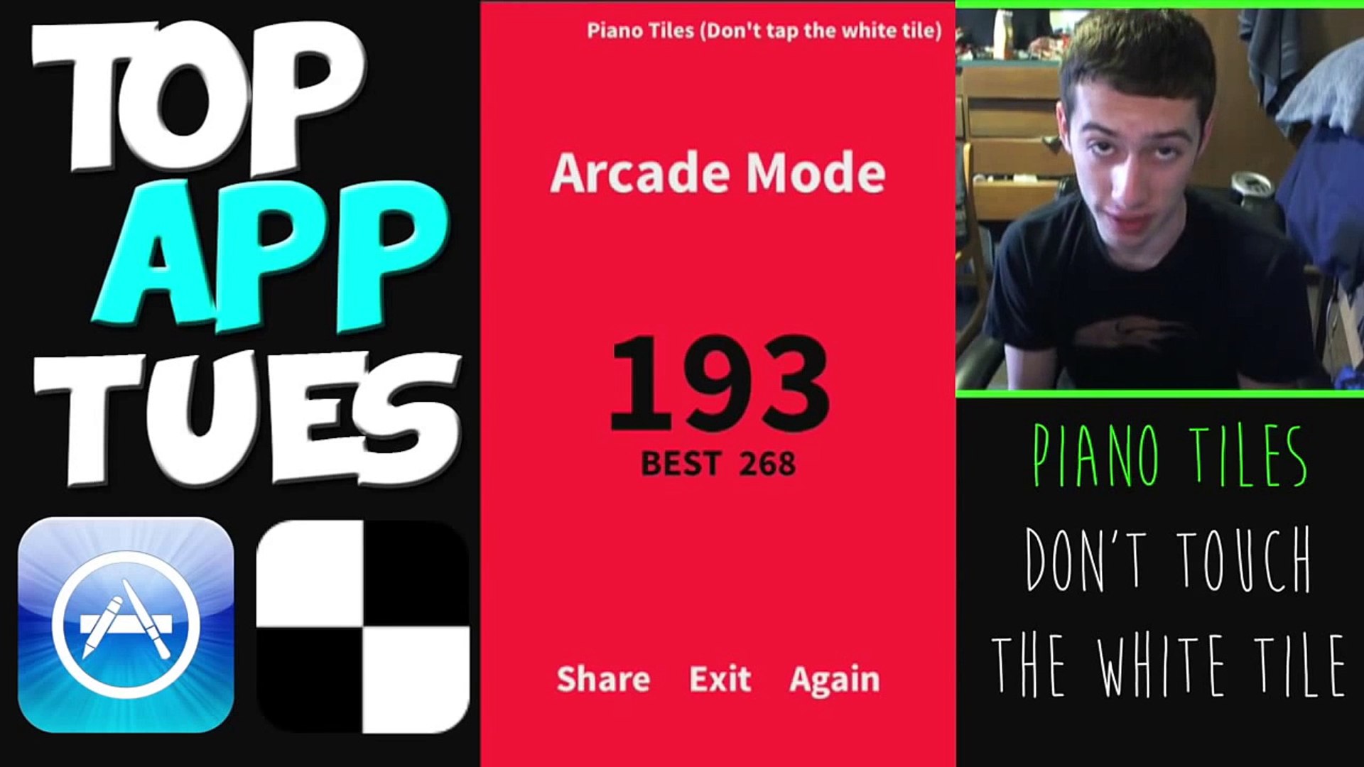 Dont Touch The White Tile Piano Tiles Best High Score Top App Gameplay Dailymotion