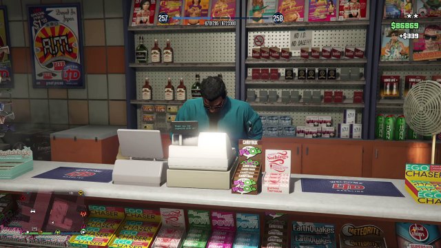Grand Theft Auto V Failed Robbery