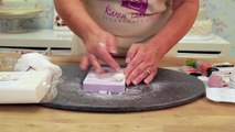 Karen Davies Cake Decorating Moulds / molds - Christmas - free beginners tutorial / how to - Snowman