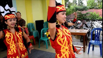 GPSK Gloria Sintang - Pekan Perkabak GPSK - Tarian Dayak & Indonesia Raya (2017)
