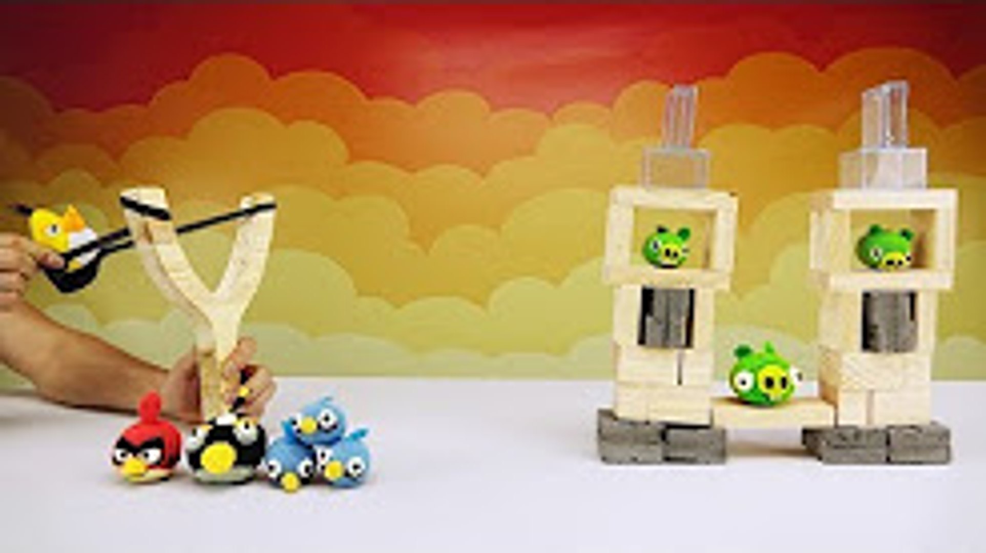 angry birds plastilina