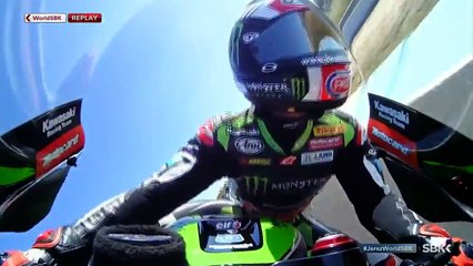 A queda de Rea no FP2 do WSBK em Jerez