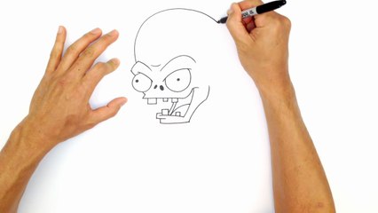 How to Draw Zomboss | Plants vs Zombies