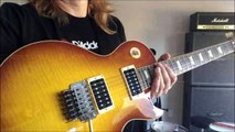 gibson axcess guitar les paul custom floyd rose review demo access