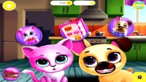 Puppy & Kitten Care - Hair Care Makeover, Dress Up, Bathtime - Kiki & Fifi Pet Friends Game For Kids