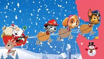 Paw Patrol Crying. Fireman Santa Claus Gives her Tasty Cake Pops. Nursery Rhymes For Kids