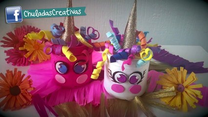 Botes de Unicornios con Goma Eva Foamy :: Chuladas Creativas