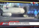 Genset Terbakar di Bandara Soetta Nyaris Sambar Pesawat