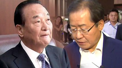 서청원-홍준표 정면 충돌 "대표 사퇴" vs "사리사욕에 눈 먼 사람" / YTN