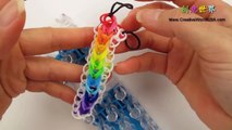 Rainbow Loom 小雨滴手環(全長) Raindrop Bracelet(Full Length) - 彩虹編織器中文教學 Chinese Tutorial