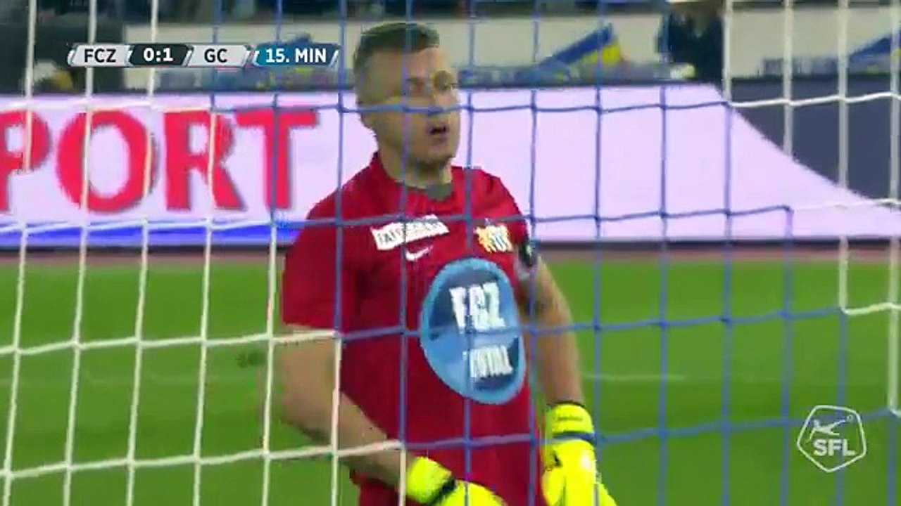 Zurich 0:4 Grasshoppers (Swiss Super League 21 Oktober)