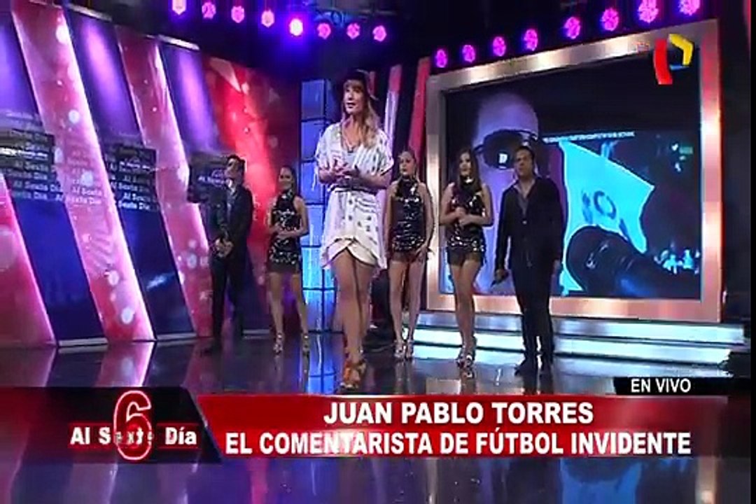 Conociendo a Juan Pablo Torres: el comentarista de fútbol invidente