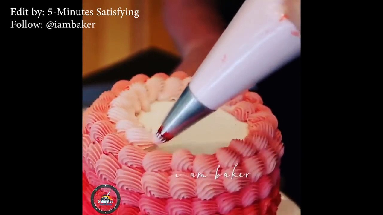 Amazing Cakes Compilation - Most Satisfying Cake Style Decorating tutorials - Must See 2017