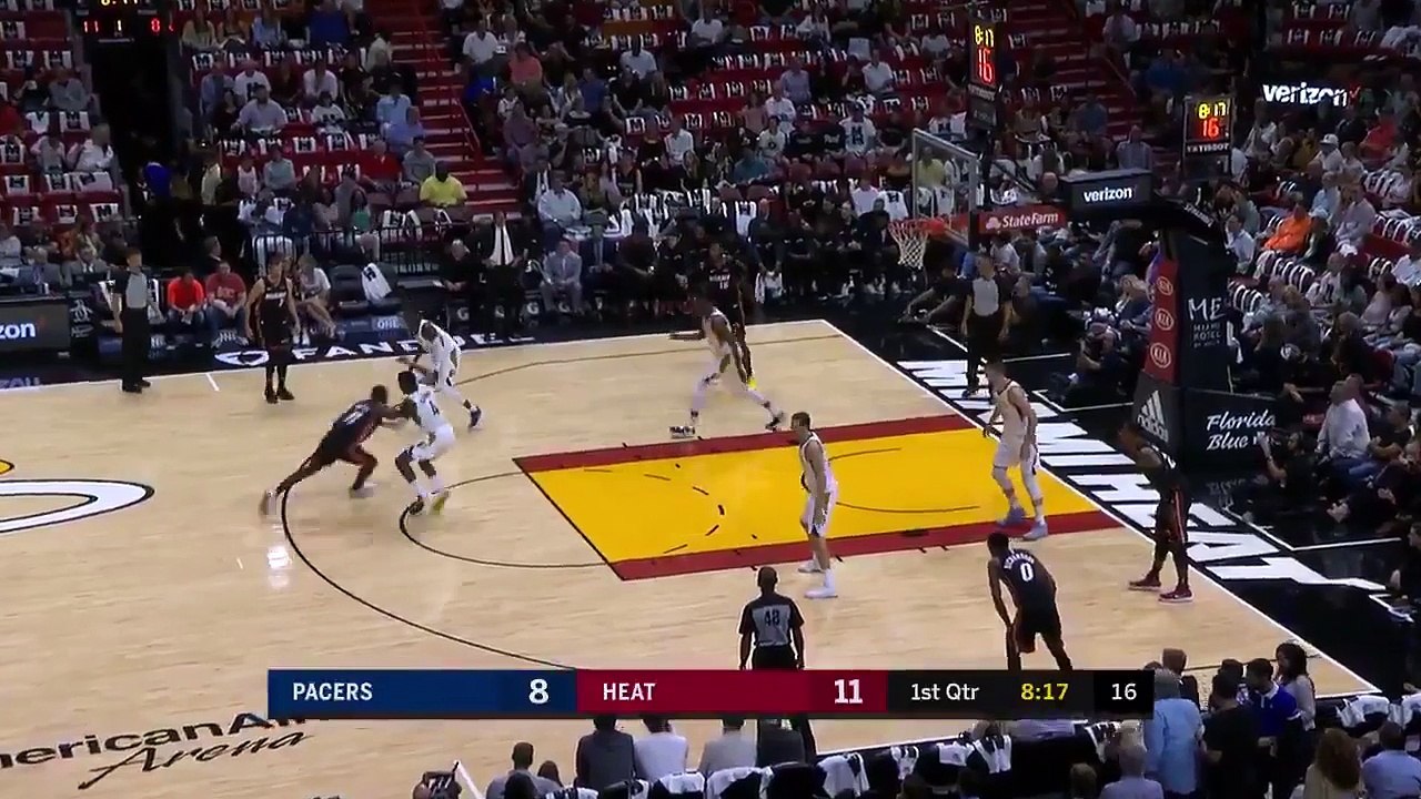 James Johnson with a super dunk that destroyed Victor Oladipo!