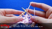 Pine Trees | Lace Knitting Stitch #13
