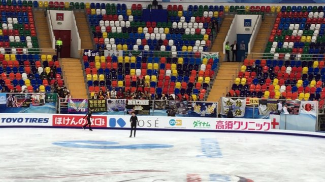 Yuzuru Hanyu 羽生結弦 Rostelecom 2017 21.10 Starting Practice