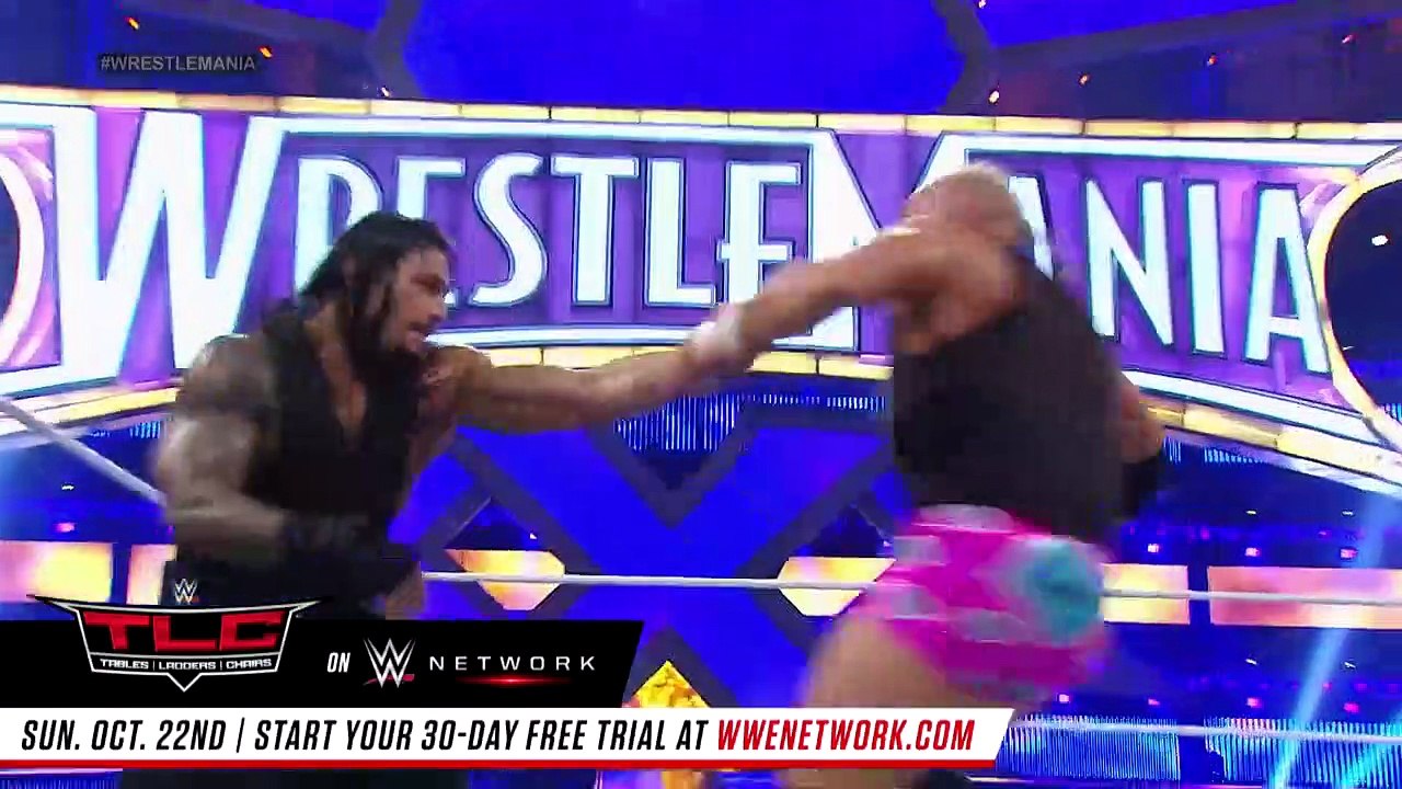 FULL MATCH - The Shield vs. Kane & The New Age Outlaws- WrestleMania 30 (WWE Network Exclusive)