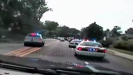 Chasing A Stolen Police Car