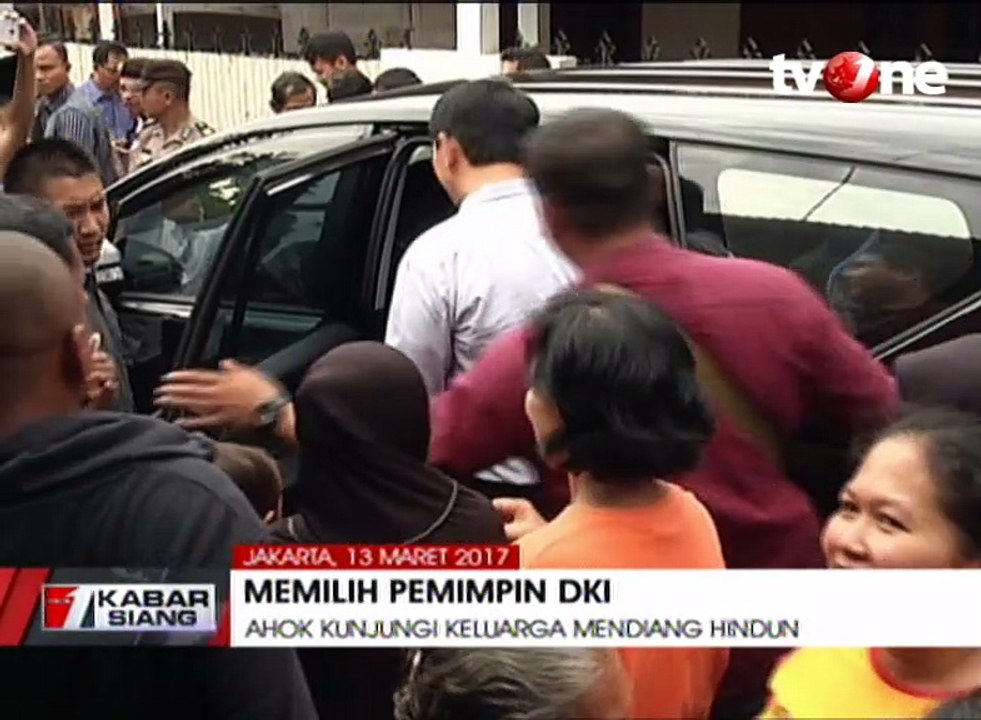 Ahok Kunjungi Rumah Keluarga Almarhum Hindun