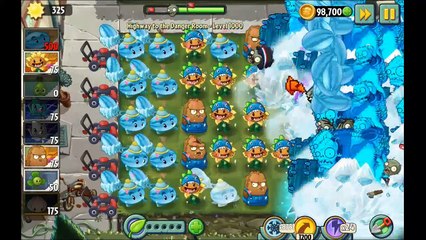 Plants vs. Zombies 2 - Highway to the Danger Room - Level 1000