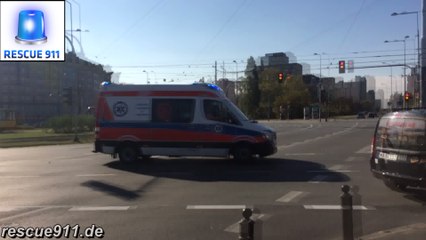 [Poland] Warsaw emergency vehicles (short clips collection)