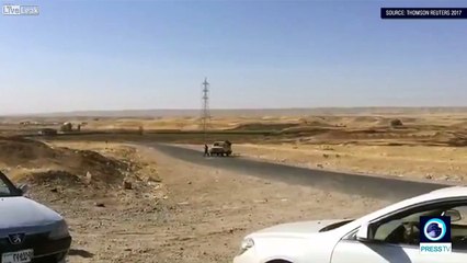 Download Video: Pehmarga militants fire rockets at Iraqi army forces