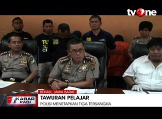 Polisi Tetapkan Tiga Tersangka Pembacokan Pelajar SMP Bekasi