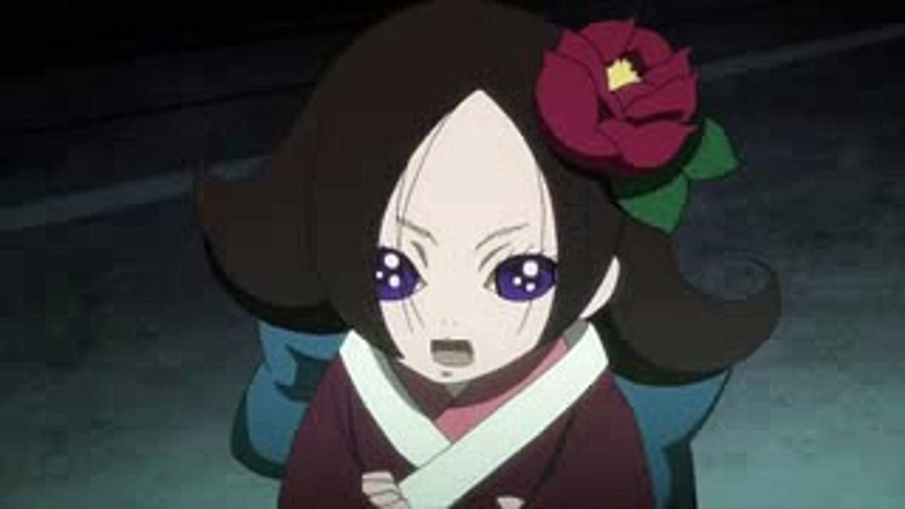 [地獄少女 宵伽 第6話] きくりの面白い場面 (1)