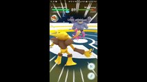 Pokémon GO Gym Battles Level 4 Gym Gengar Alakazam Machamp Muk Golem Rhydon & more