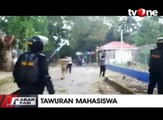 Melerai Tawuran, Polisi dan Mahasiswa Makassar Bentrok