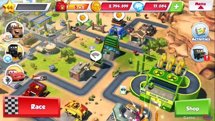 CARS: FAST AS LIGHTNING - Chick Hicks VS Sheriff VS Miguel Camino | Disney Pixar Cars