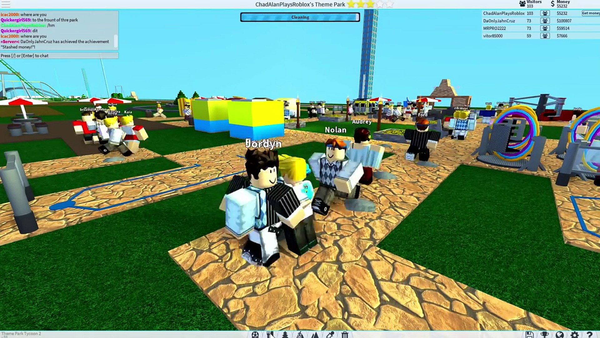 Roblox Theme Park Tycoon 2 More Rides Gamer Chad Plays - 