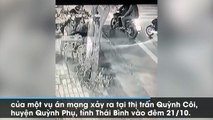 Bảo vệ bạn gái bị trêu ghẹo, nam thanh niên ở Thái Bình bị đâm trọng thương và gục ngã tại chỗ