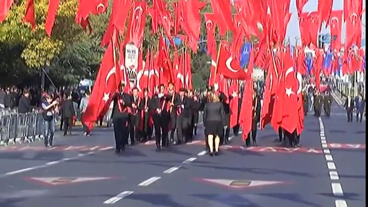 Cumhuriyet Bayramı Askeri Tören Provası Yapıldı