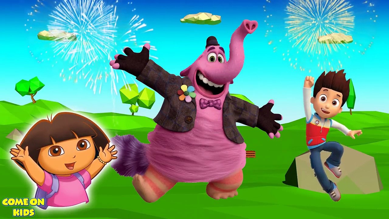 Wrong Heads Masha and the bear, Inside Out, Hulk, Monsters Inc Finger Family Song