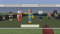 Minecraft Xbox - Guardians Of The Galaxy Skin Pack Showcase
