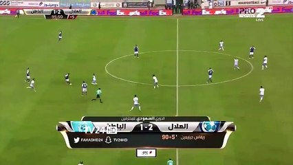 Referee bumped into a player and whistled a foul for himself