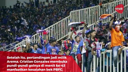 Bantai PBFC, Arema FC Juara Piala Presiden 2017