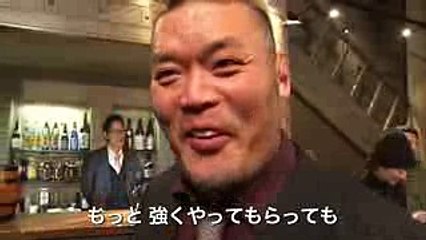 新日本プロレス・天山広吉！ - 映画『探偵はBARにいる3』メイキング映像