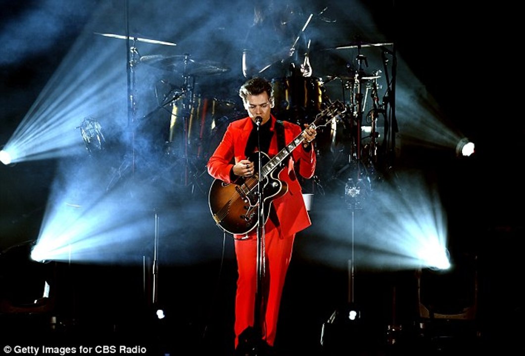 Fans 'target' Harry Styles crotch area during his performance