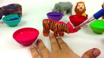 ZOO SAFARI ANIMAL TOYS/Learn Colors and names and sounds of animals/Lion,Tiger,Gorilla/kids Learning