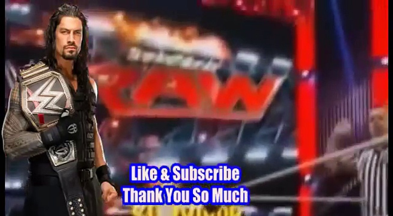 WWE_Raw_22_october_2017___Roman_Reigns_Vs_Cesaro