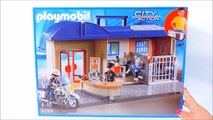 Playmobil Brinquedo Estação de Polícia em Portugues Playmobil Police Station