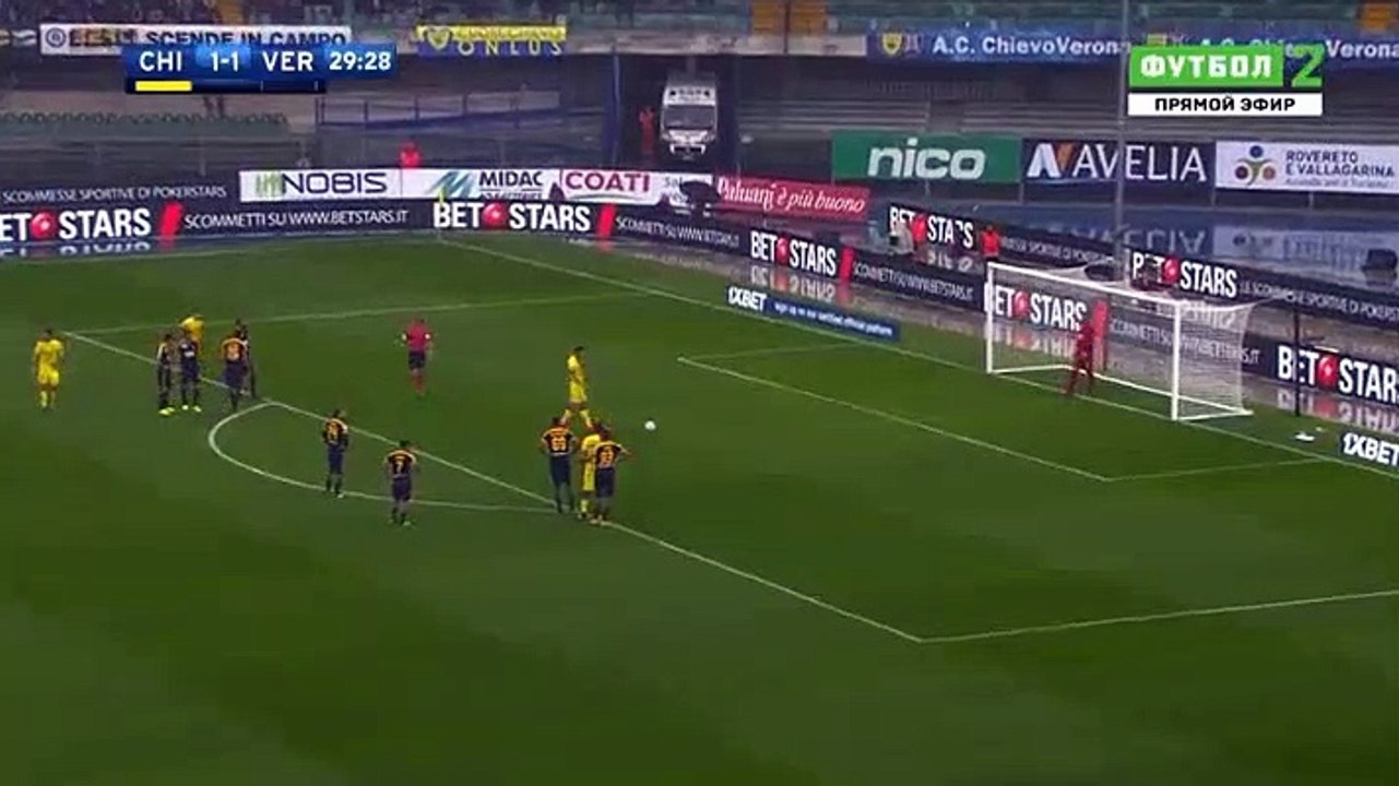 Roberto Inglese Goal HD -Chievo	2-1	Verona 22.10.2017