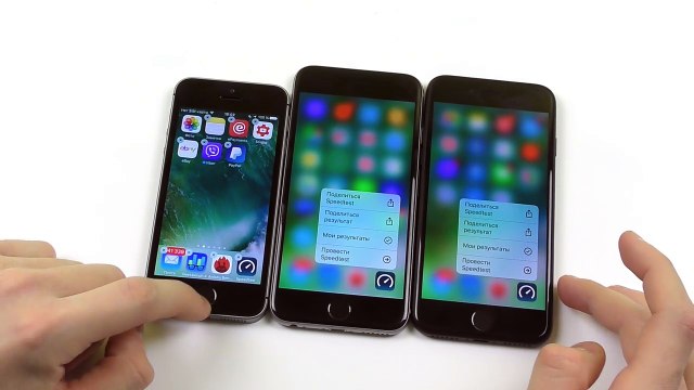 iPhone 7 vs. iPhone 6S vs. iPhone SE - СРАВНЕНИЕ ЛУЧШИХ!
